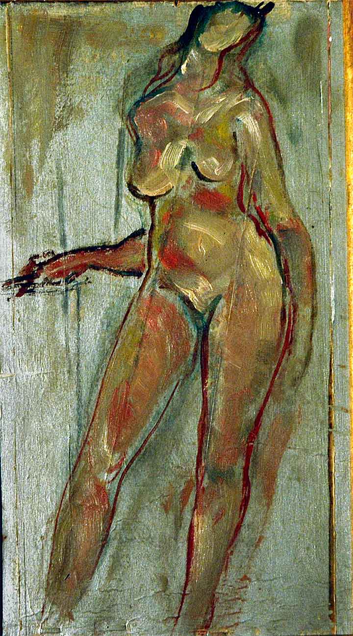 Painting nude